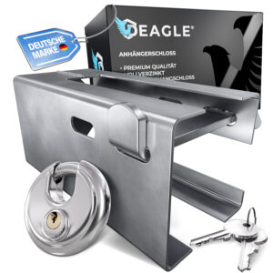 Deagle&reg; Anh&auml;ngerschloss mit hochwertiger Verzinkung und Rundschloss